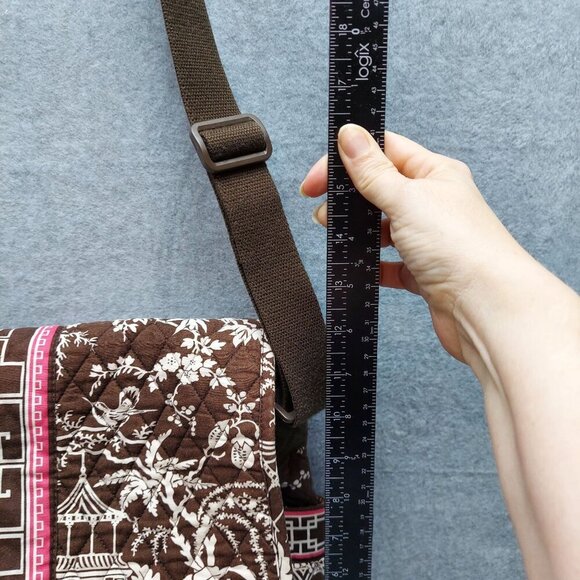 Retired Retro VERA BRADLEY Imperial Toil messenger bag 2009 - Picture 2 of 8